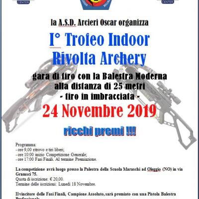 I° Indoor Rivolta Archery - 24/11/2019